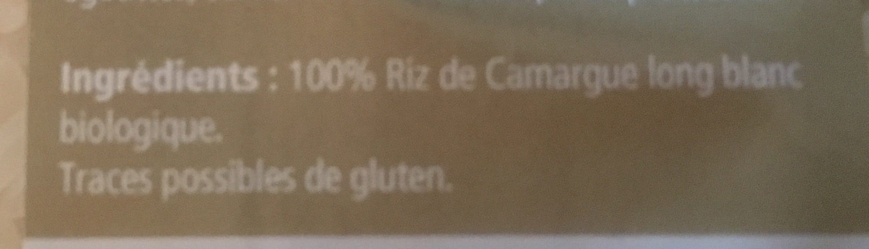 Mas du Bio Riz de Camargue IGP long blanc biologique packshot