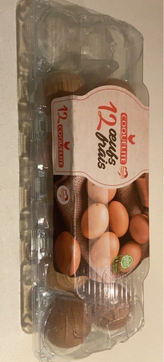Coquelitz 12oeuf frais packshot