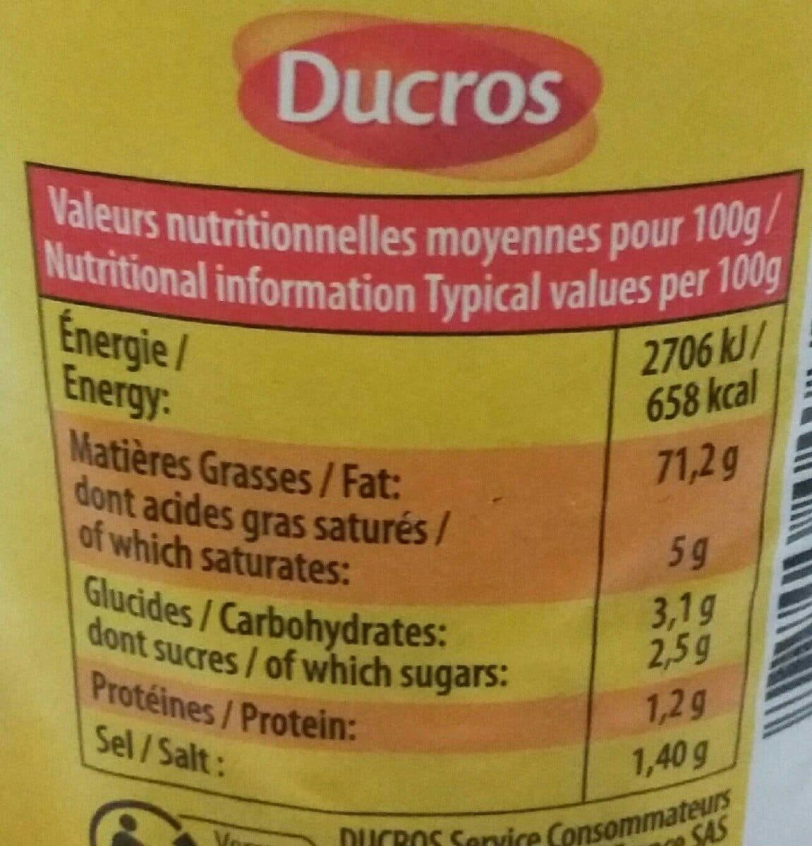 Ducros Mayonnaise 235 Grammes packshot