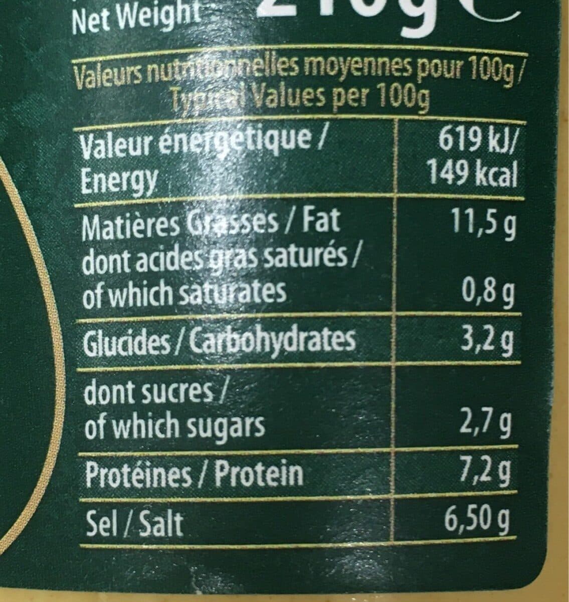 Ducros Mustard Dijon Ducros 210G packshot