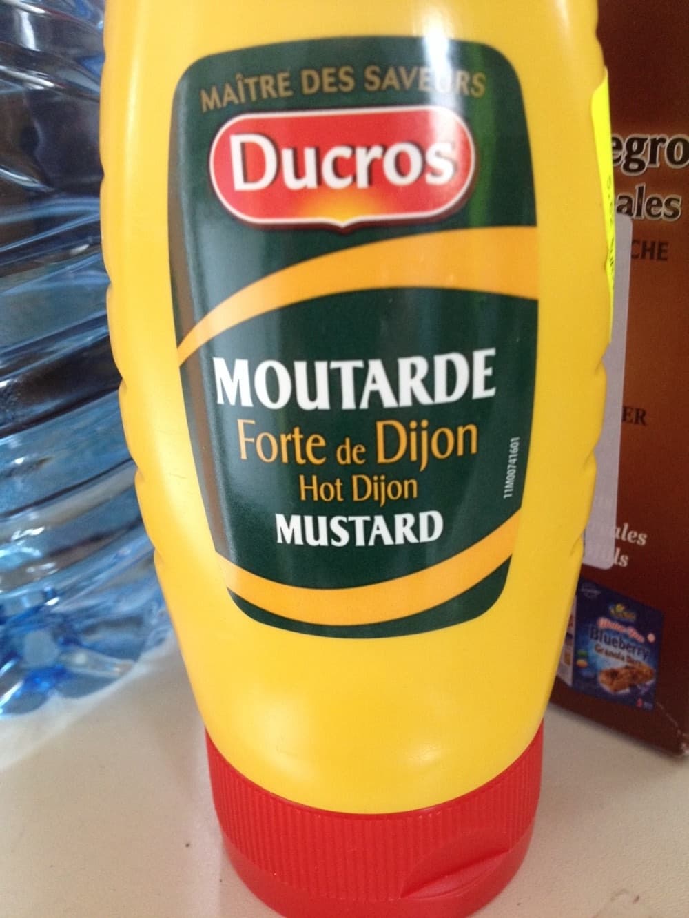 Ducros Moutarde forte de Dijon packshot