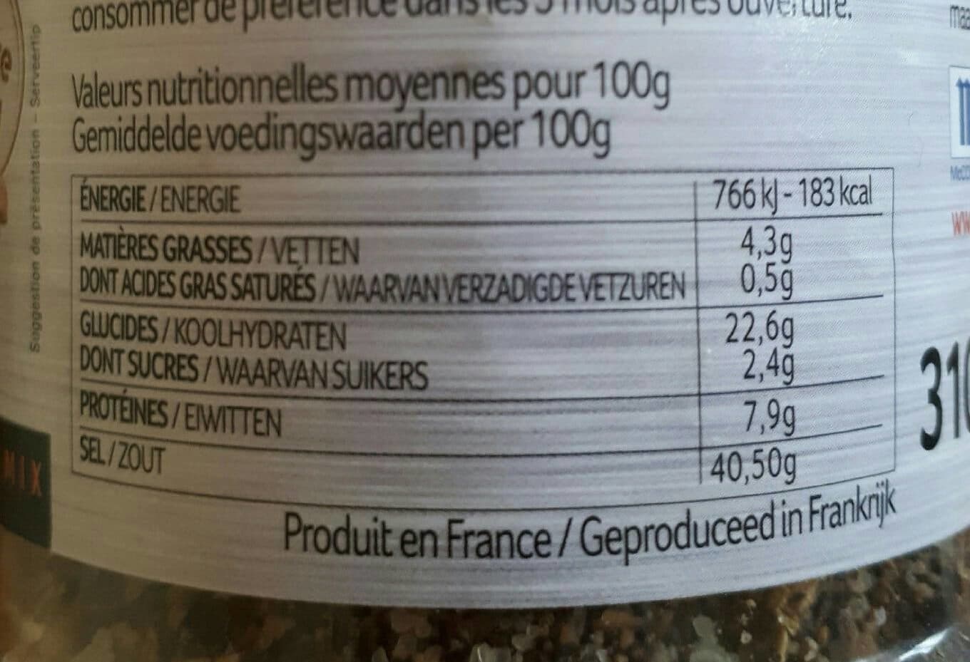 Ducros 310G Melange Epice Viande Rouge packshot