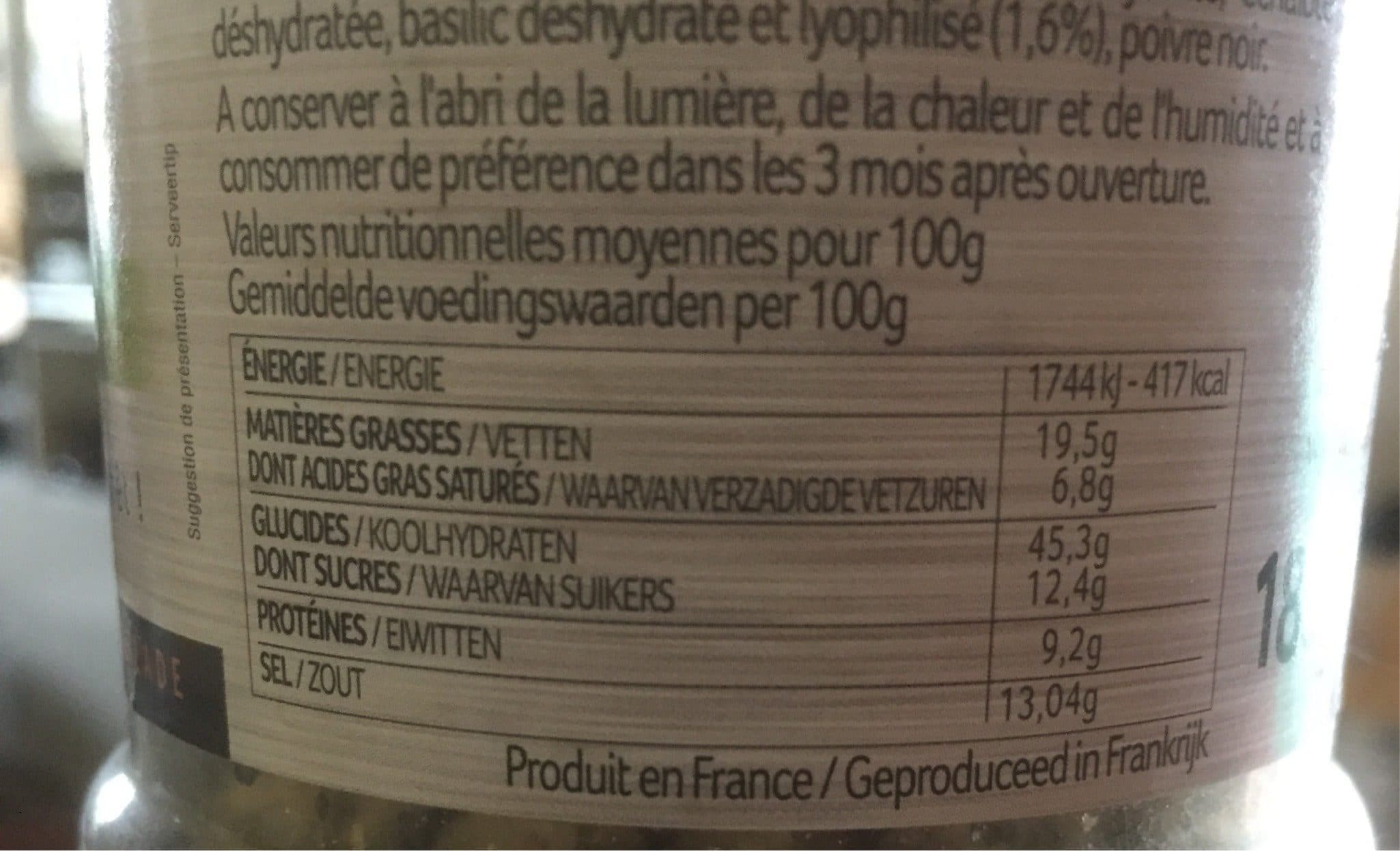 Ducros Mélange Salade Italienne Touch' packshot