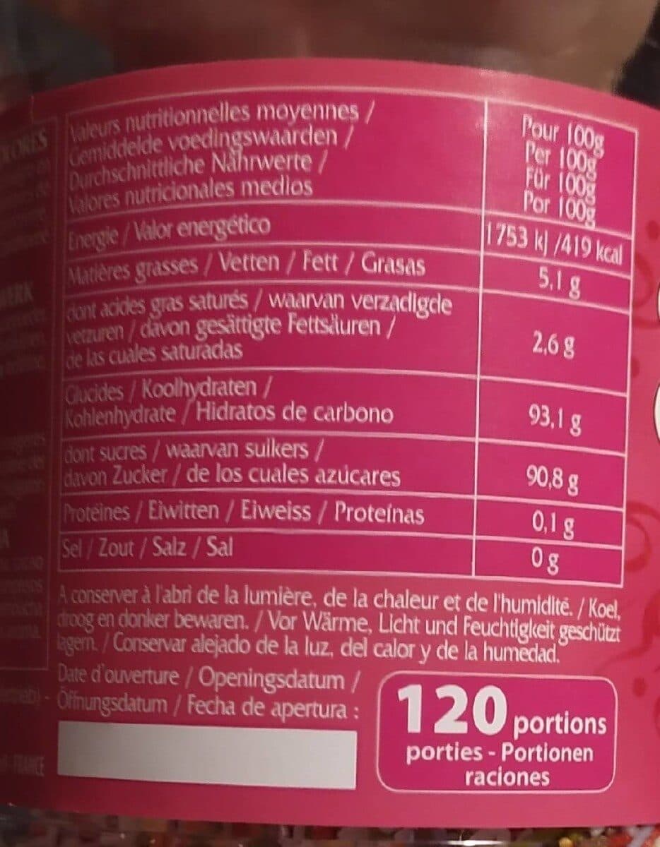 Vahine 700G Vermicelle Multicolore Vahine packshot