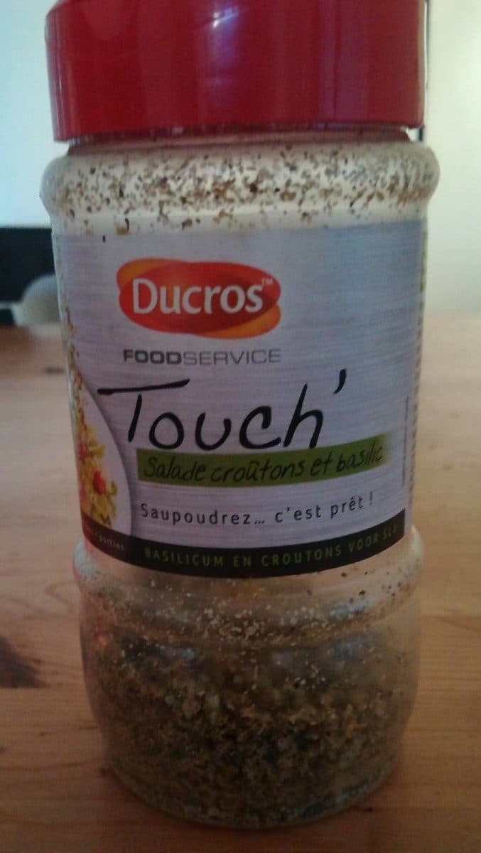 Ducros Mélange Salade Croûtons Basilic Touch' packshot