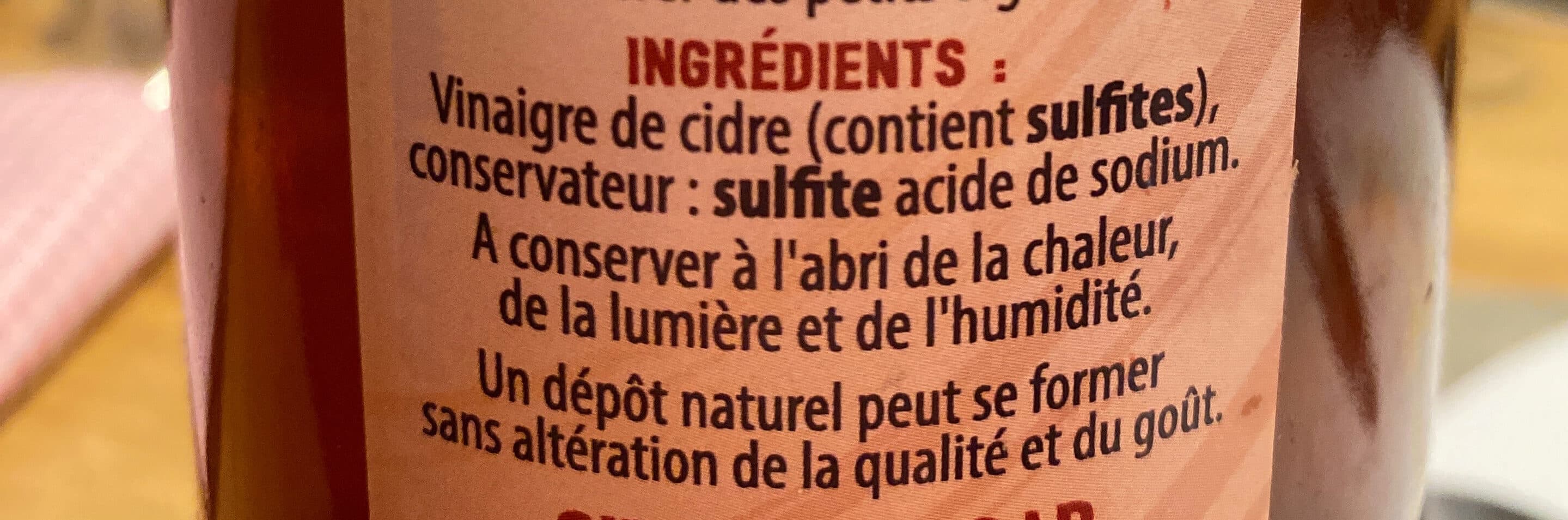 Ducros Vinaigre de Cidre packshot