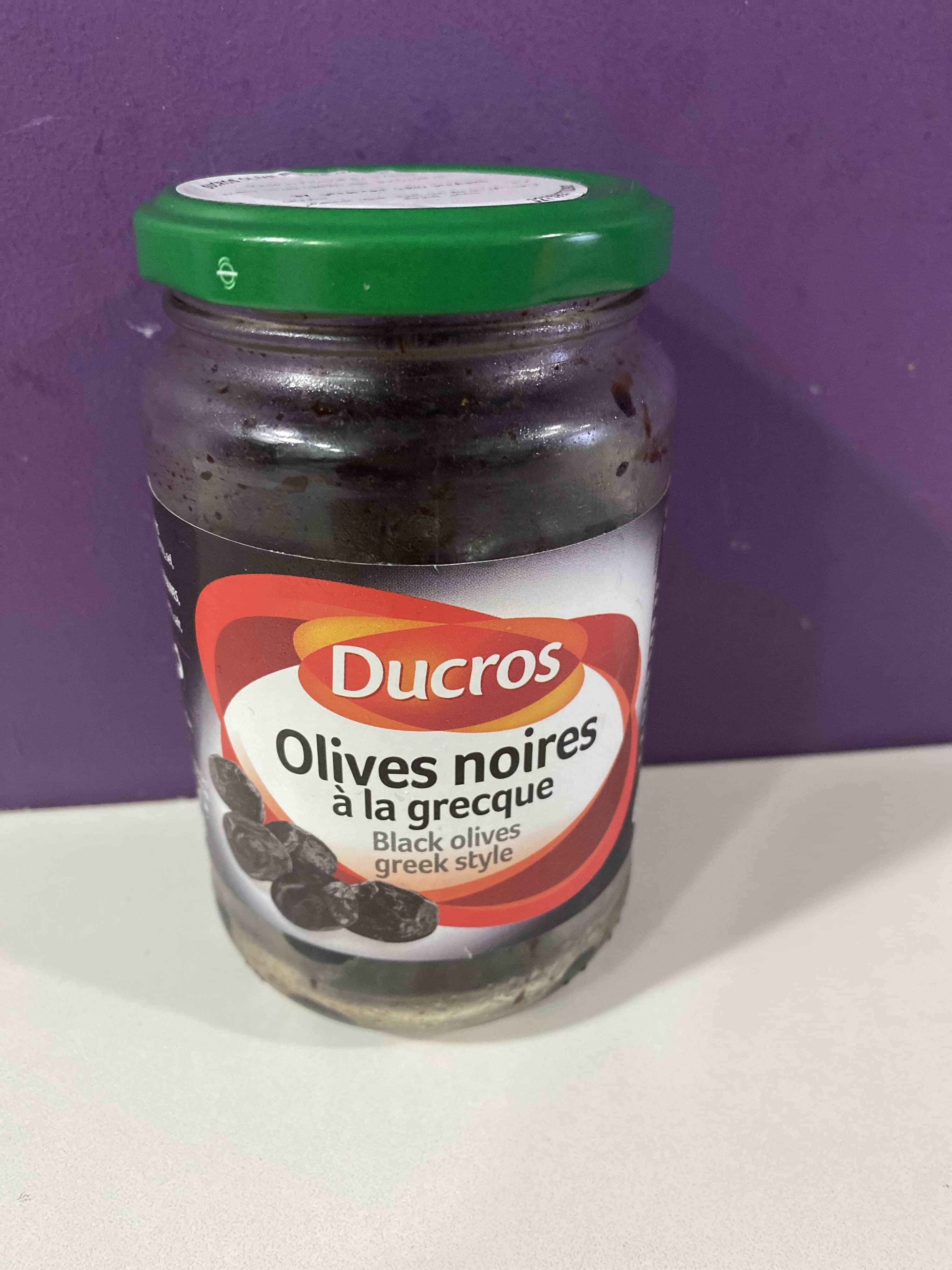 ducros Olives Noires entières à La Grecque packshot