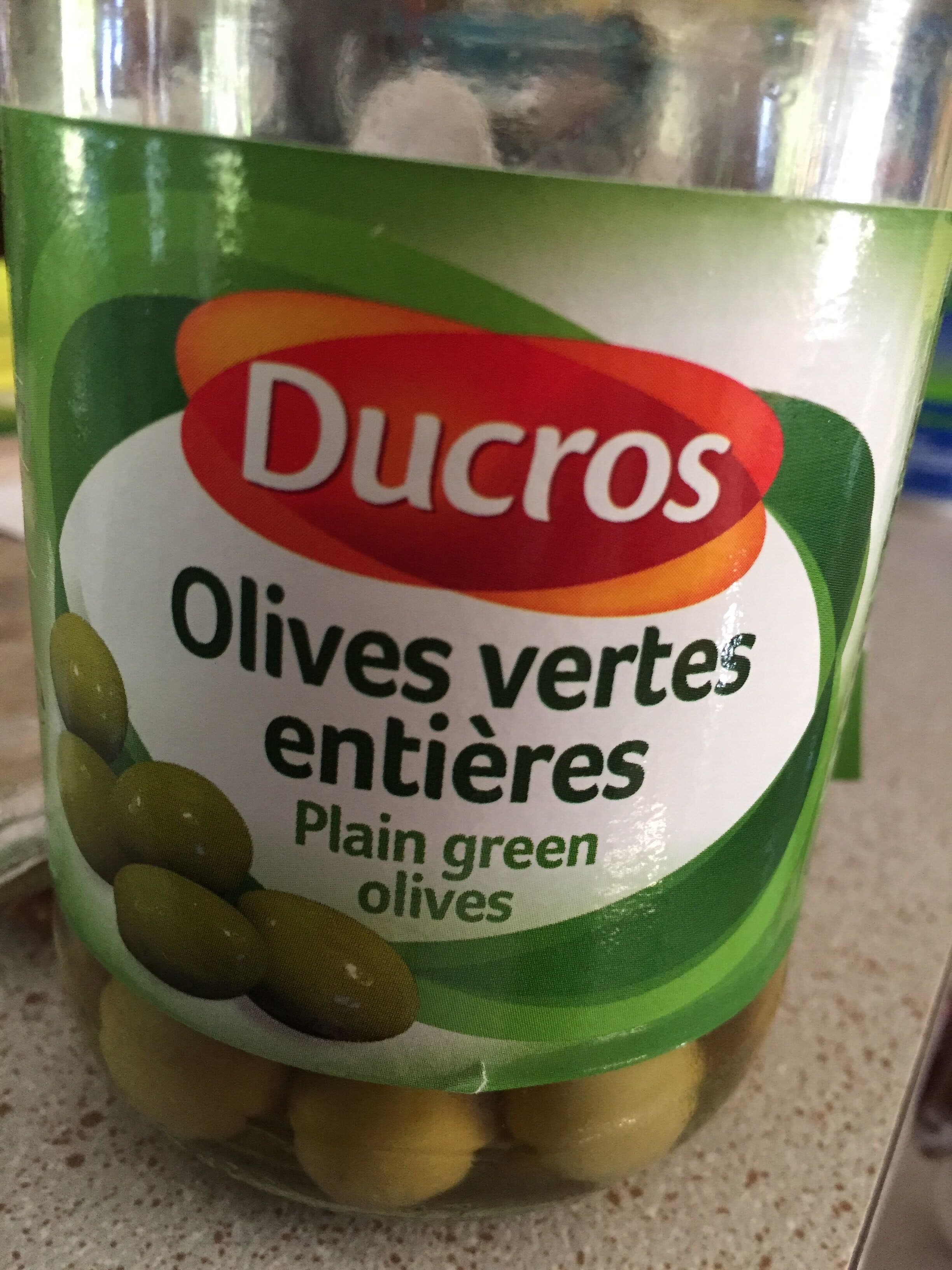 Ducros Ducros Green Plain Olives packshot
