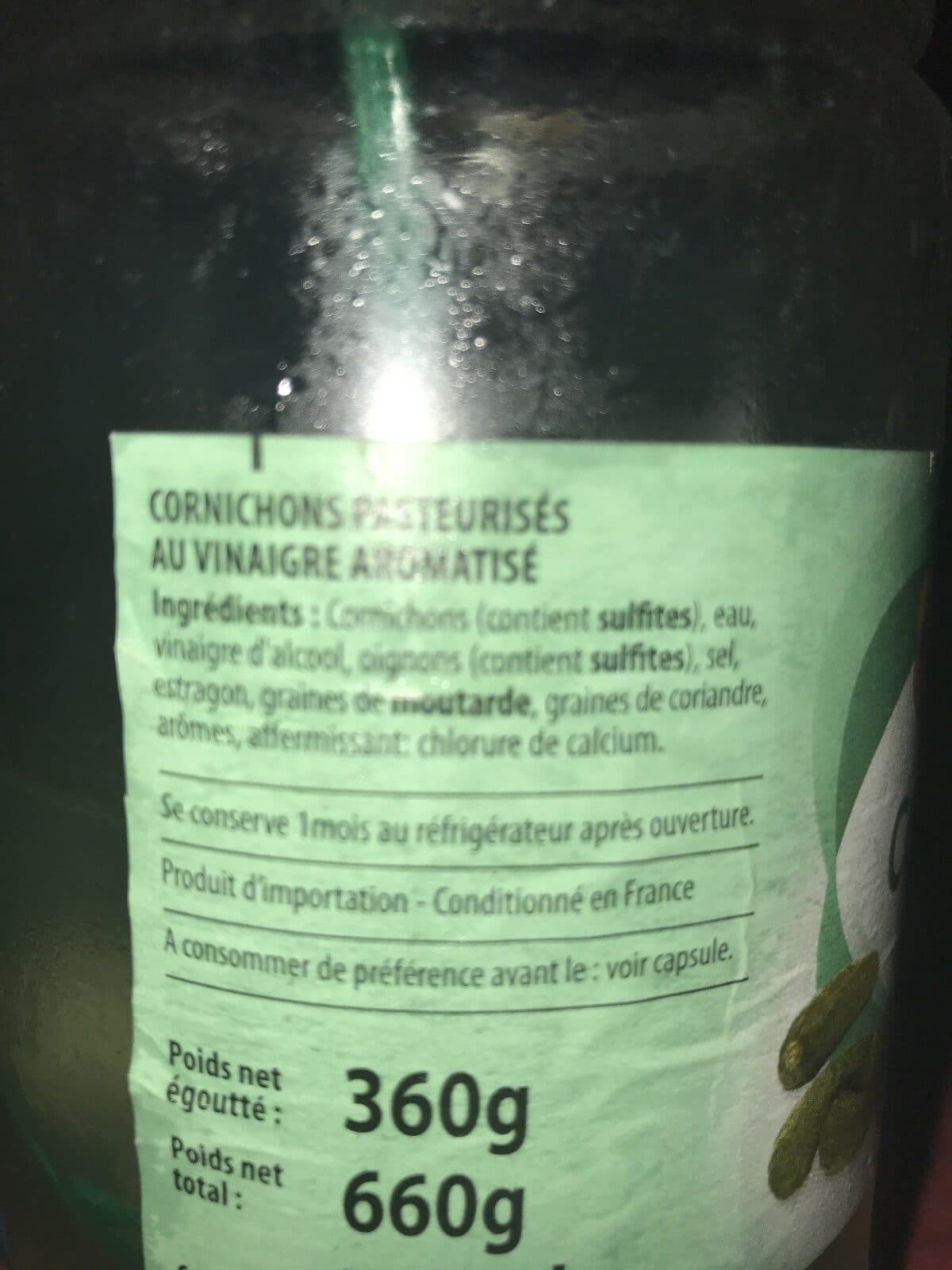 ducros Cornichons packshot