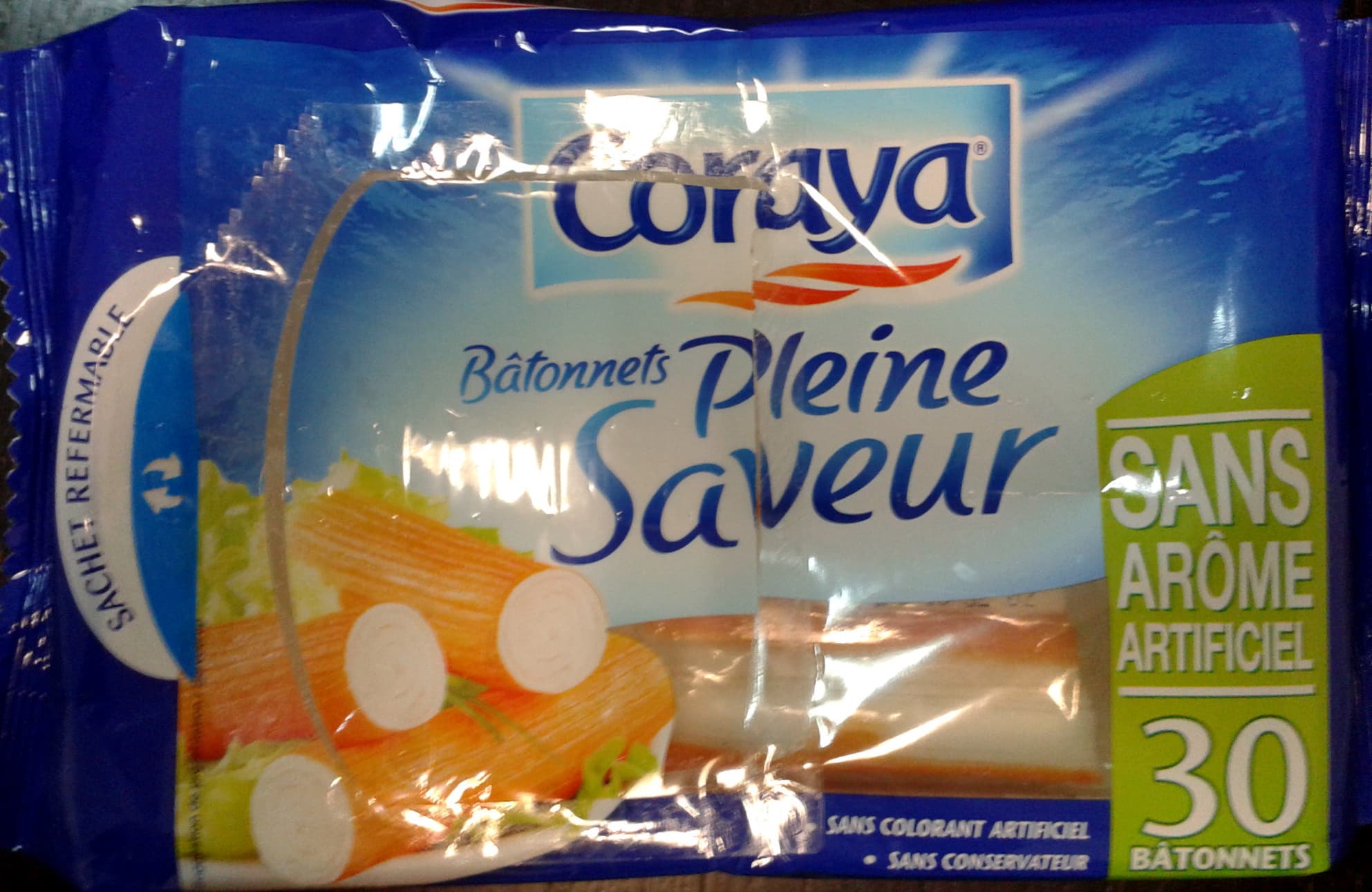 Coraya Bâtonnets Pleine Saveur (30 bâtonnets) packshot