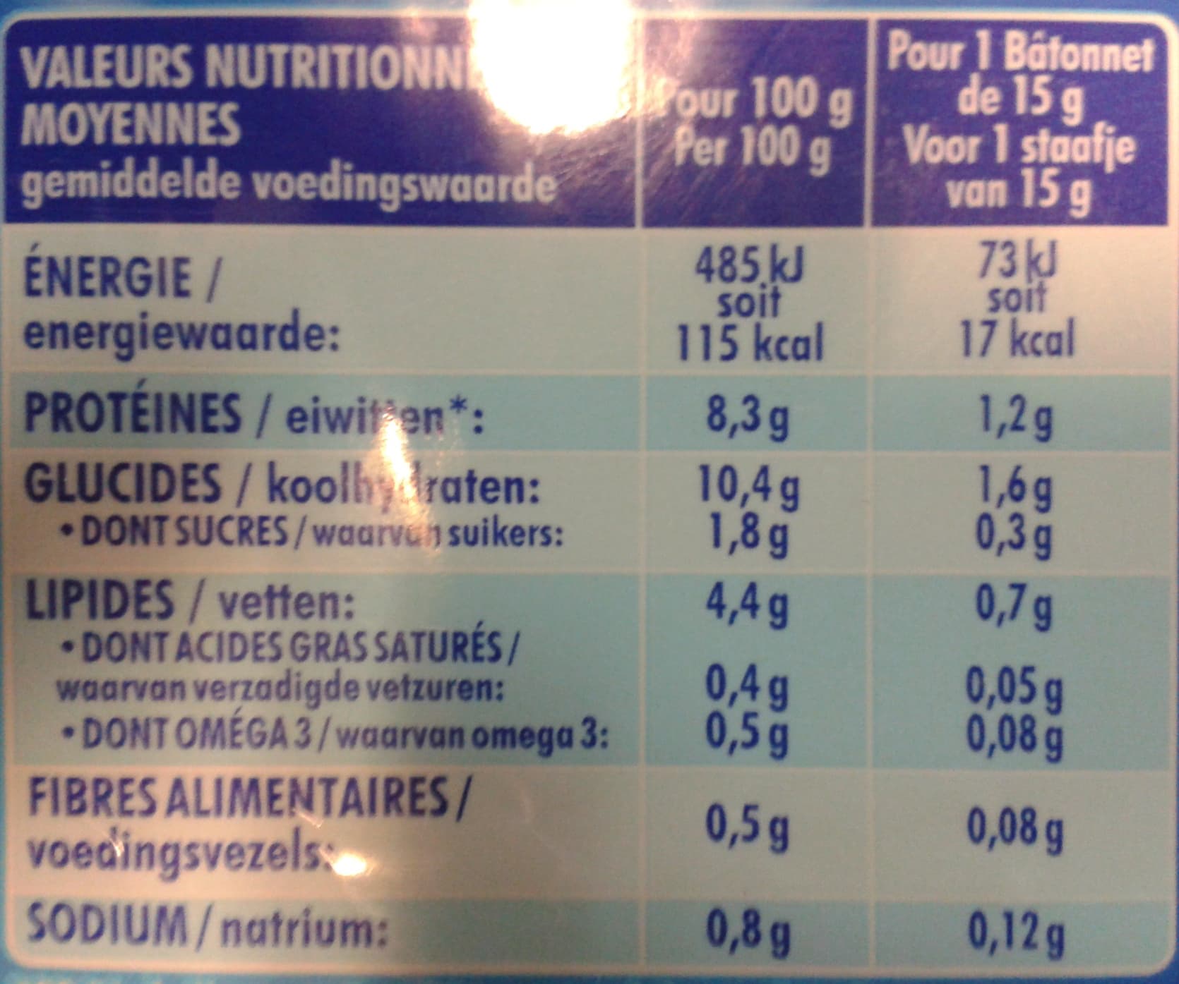 Coraya Bâtonnets Pleine Saveur (30 bâtonnets) packshot