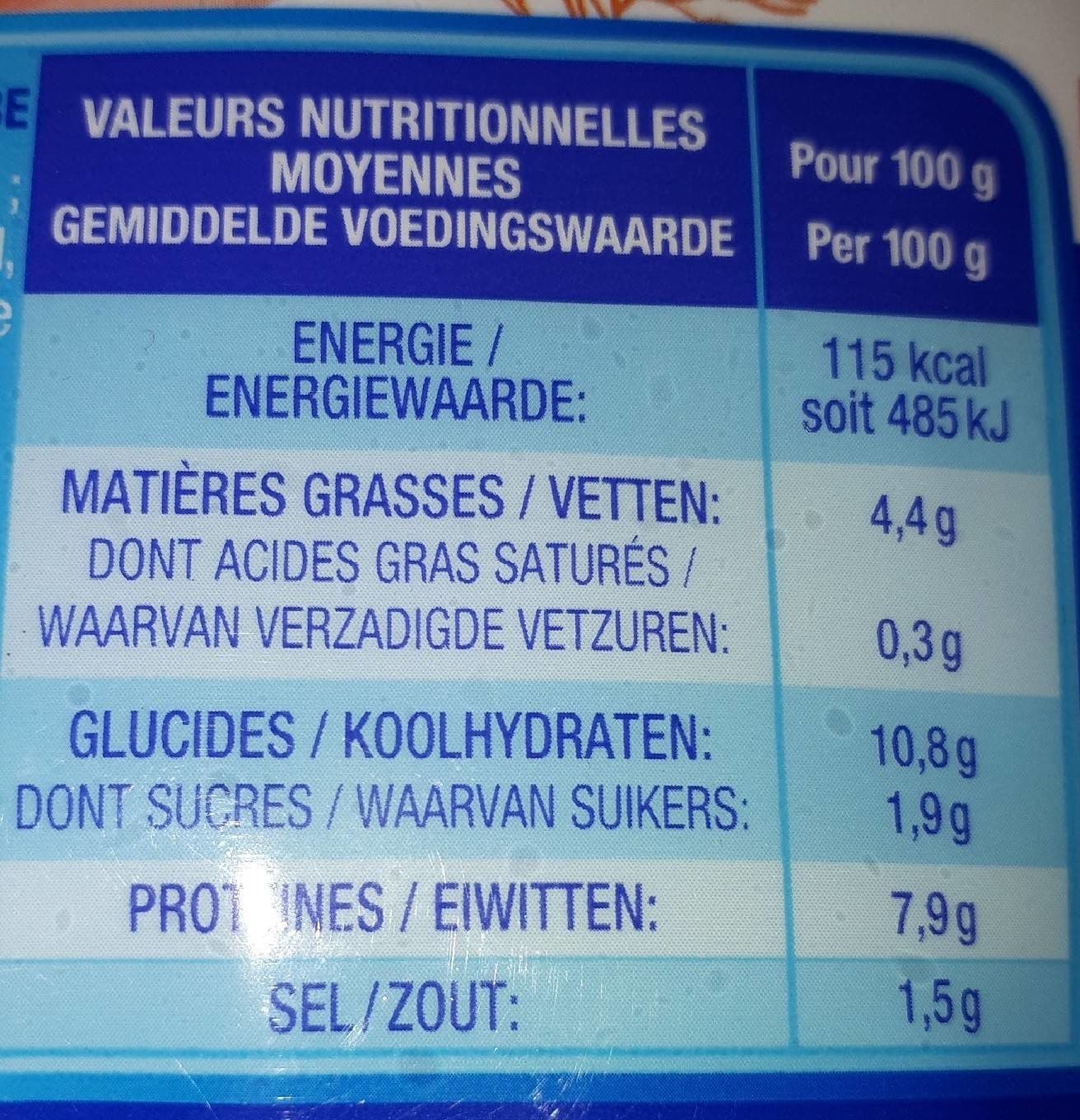 Coraya Râpé de la mer si fin, si fondant packshot