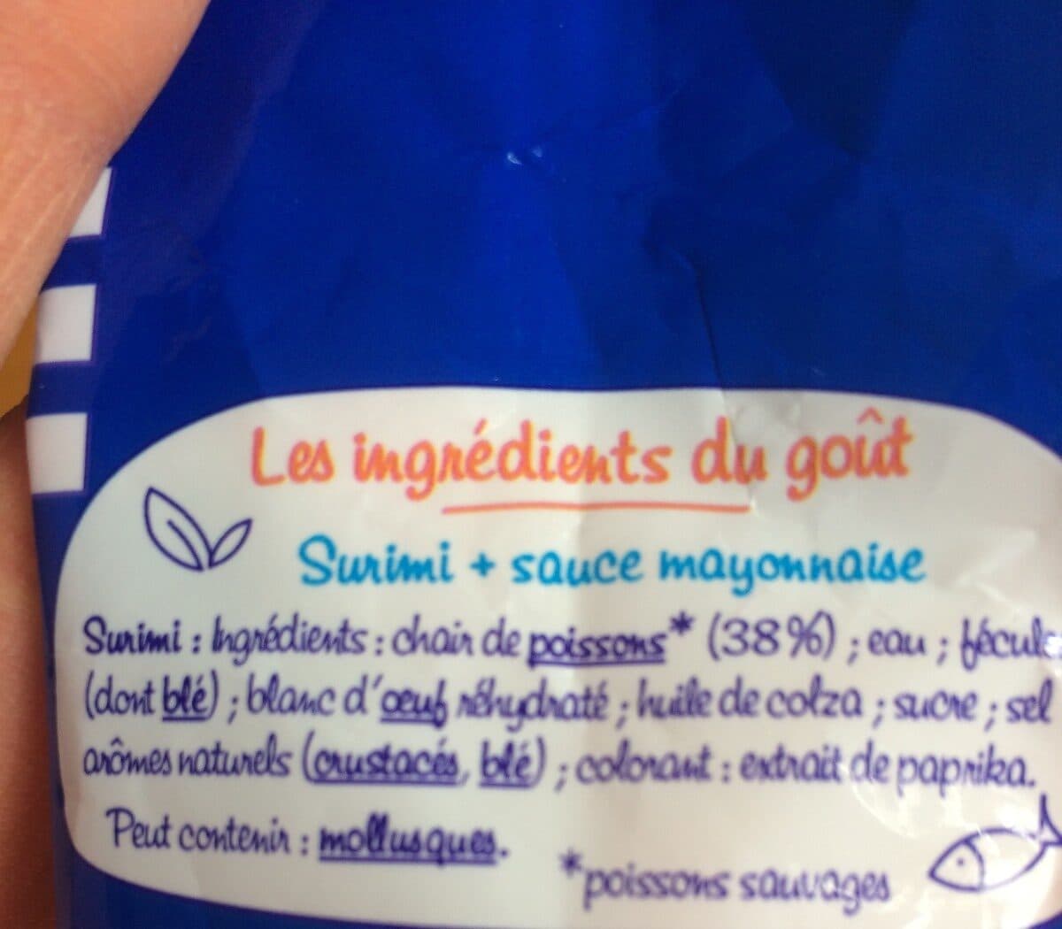 Alliance Océane Surimi et mayonnaise packshot