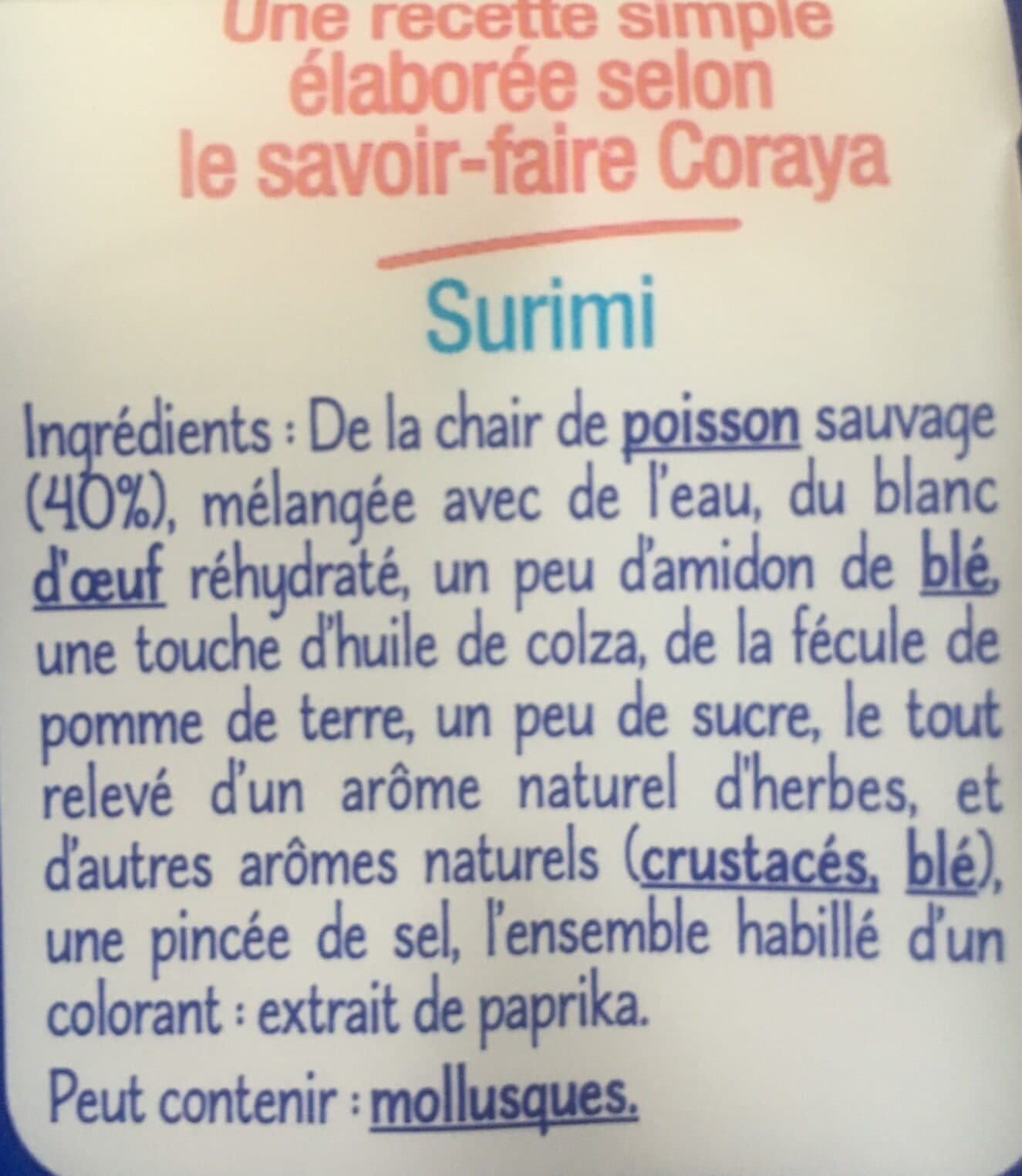 Coraya Petits Coraya packshot