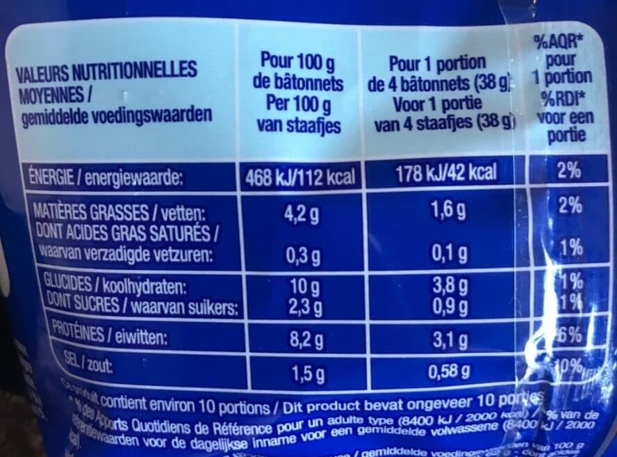 Coraya Surimi Les petits Coraya Sauce tartare packshot