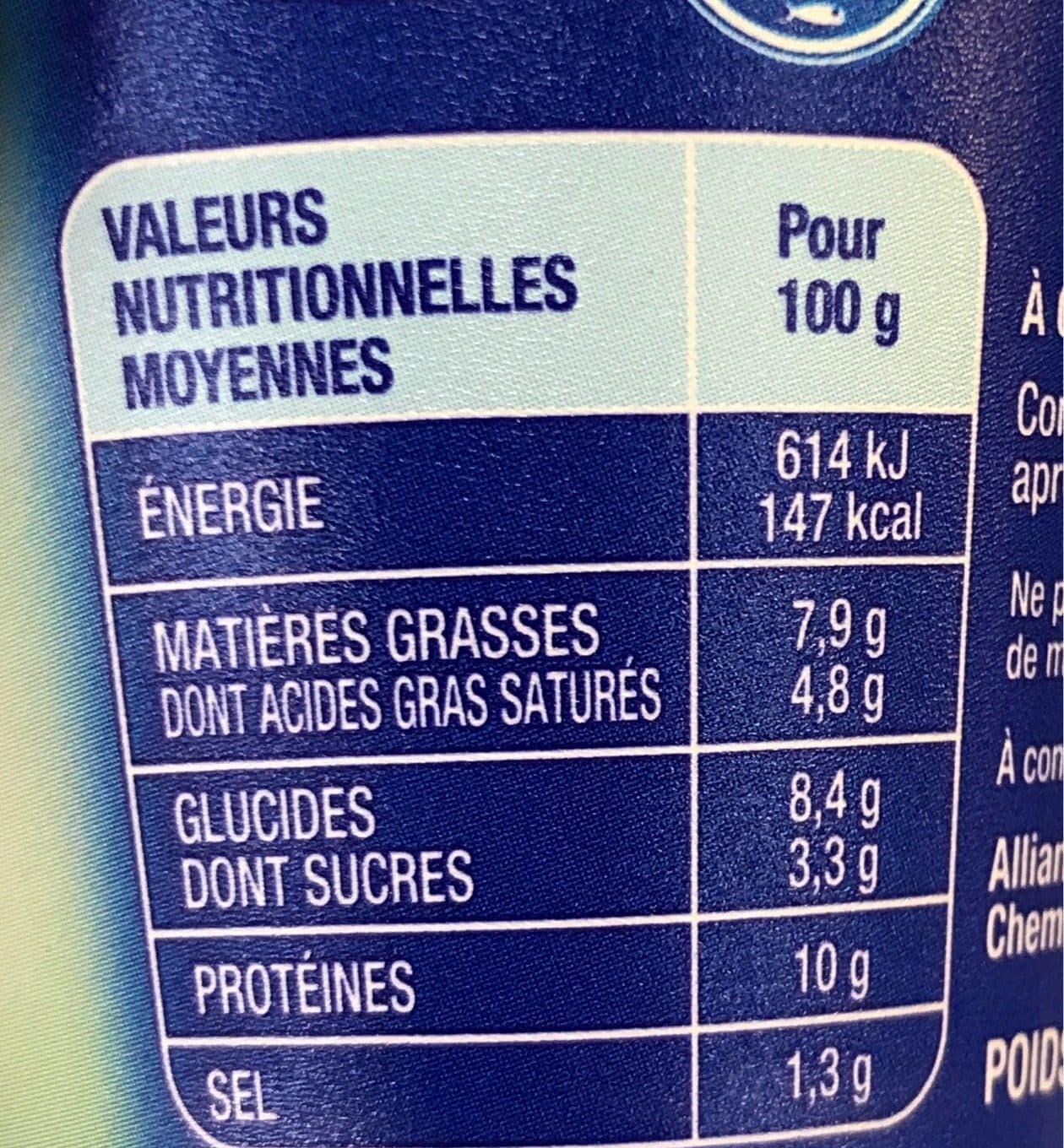 Alliance Océane Les perles au fromage de chèvre packshot