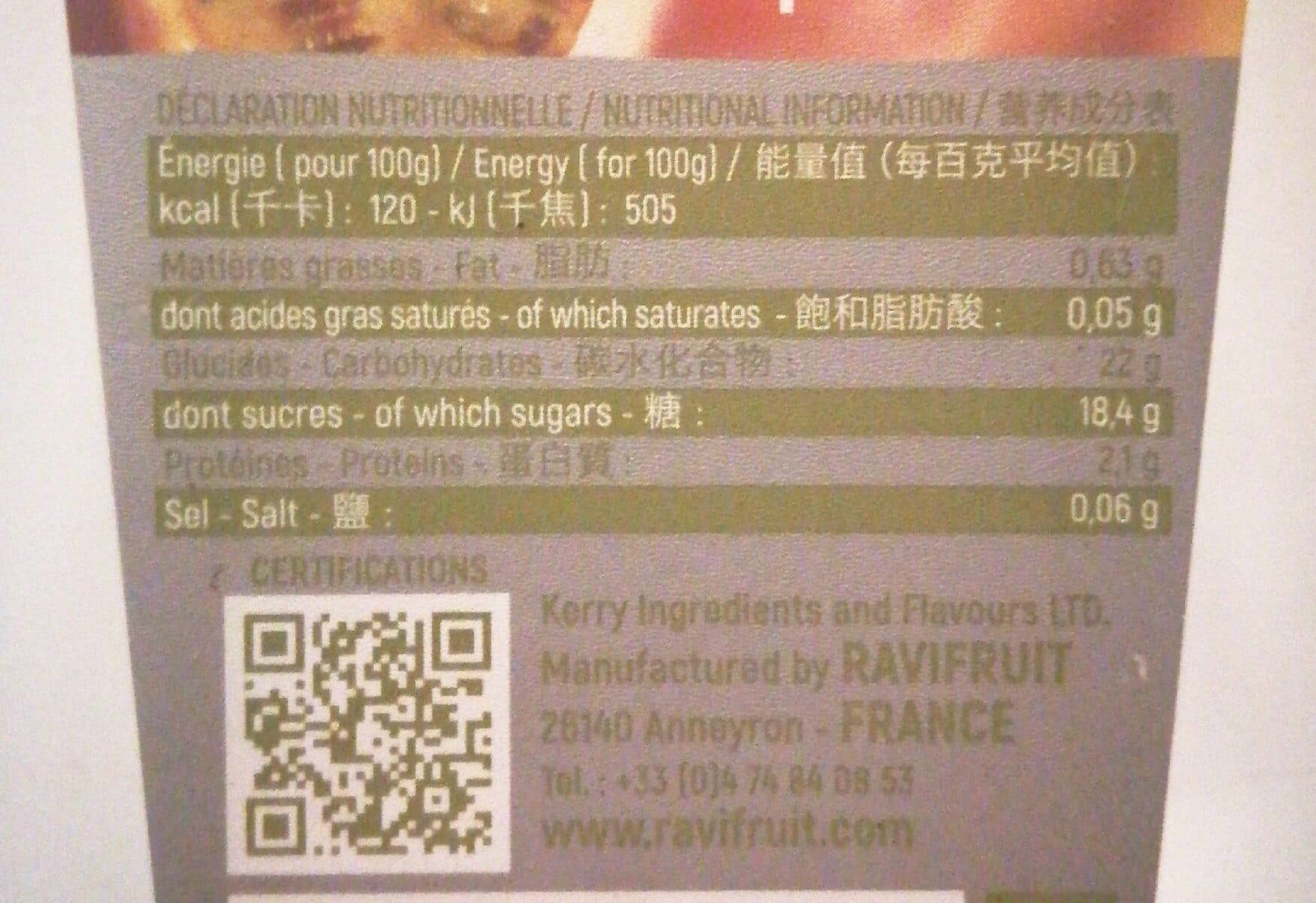 Ravifruit Purée de fruit - Fruit de la Passion packshot