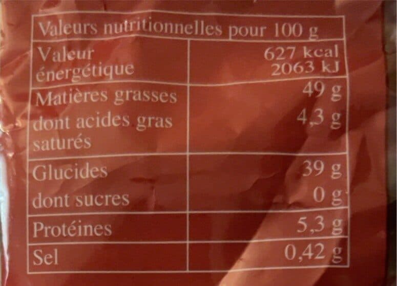Open Food Facts Chips Blondy packshot