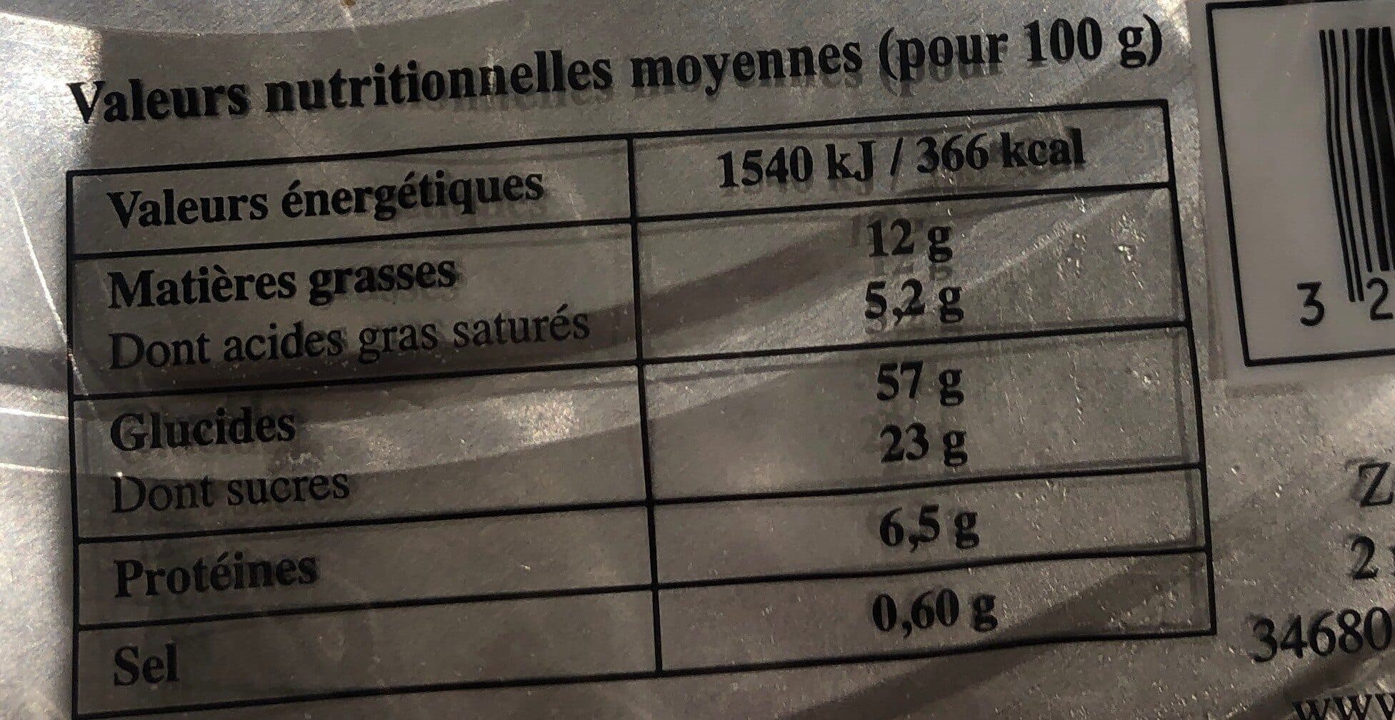 LES BISCUITS DE MÉL La fougasses d’aigues mortes packshot