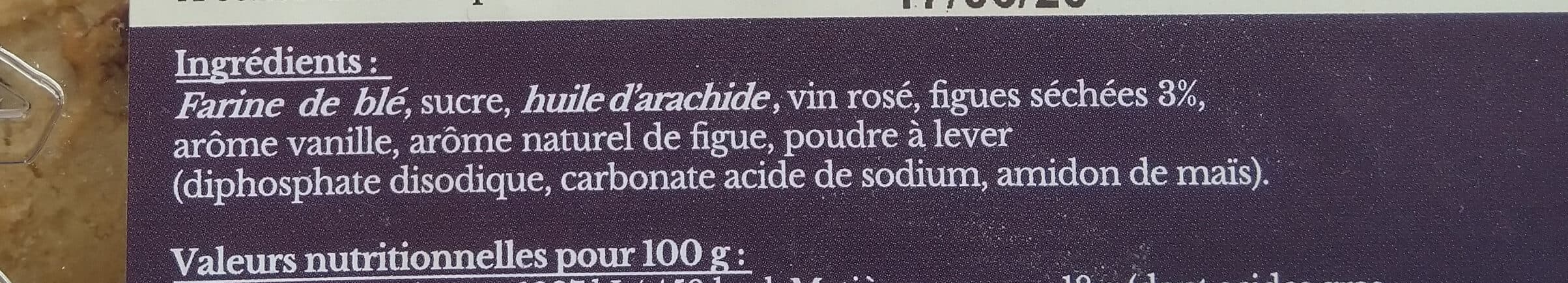 Les Biscuits de Mél Le Figuier packshot
