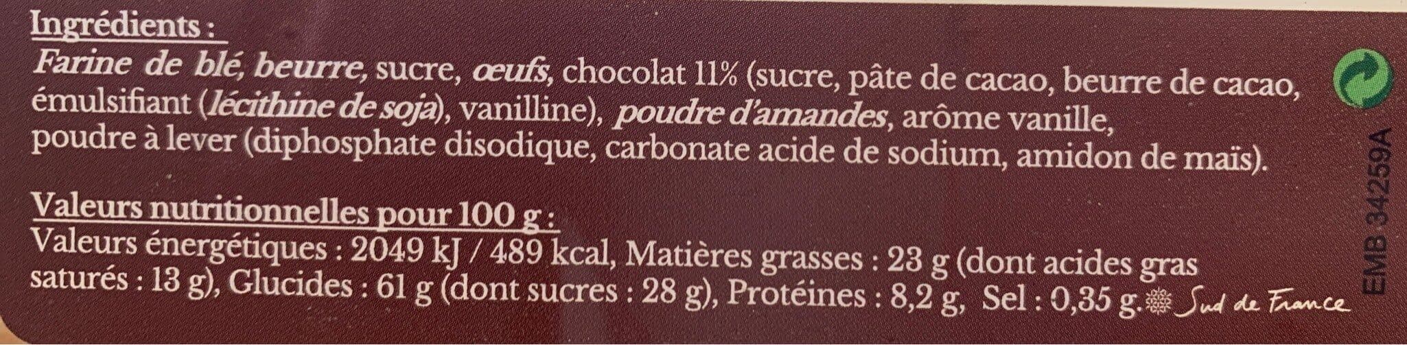 Les Biscuits De Mél Le Croquant Chocolat packshot