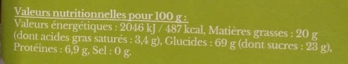Les Biscuits de Mél Le Longué à l'anis packshot