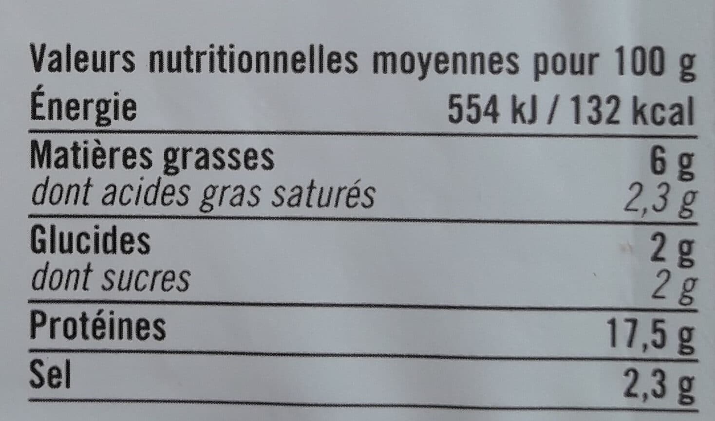 discount auchan Râpé de jambon packshot