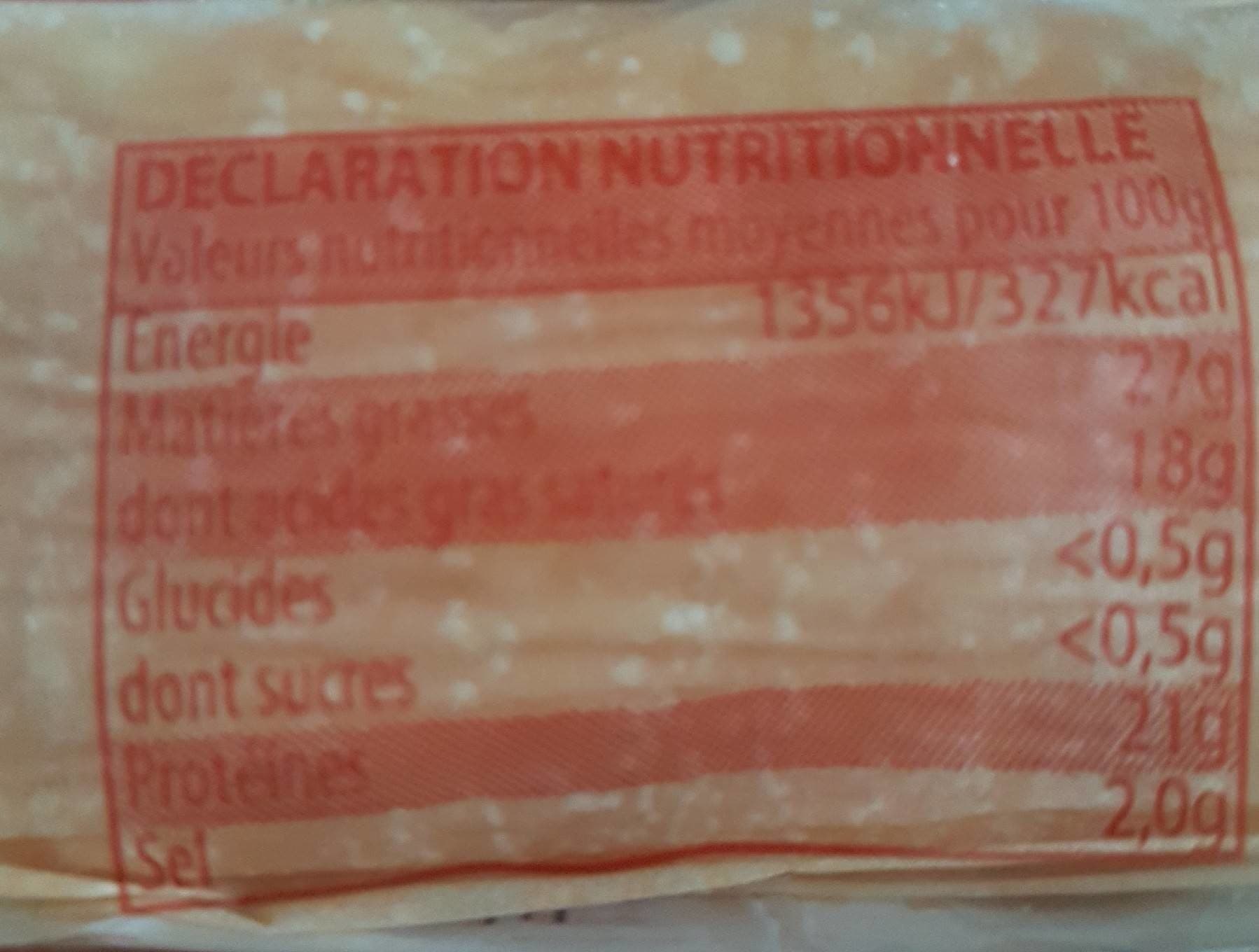 Laiterie de Mondrepuis Quart Maroilles packshot