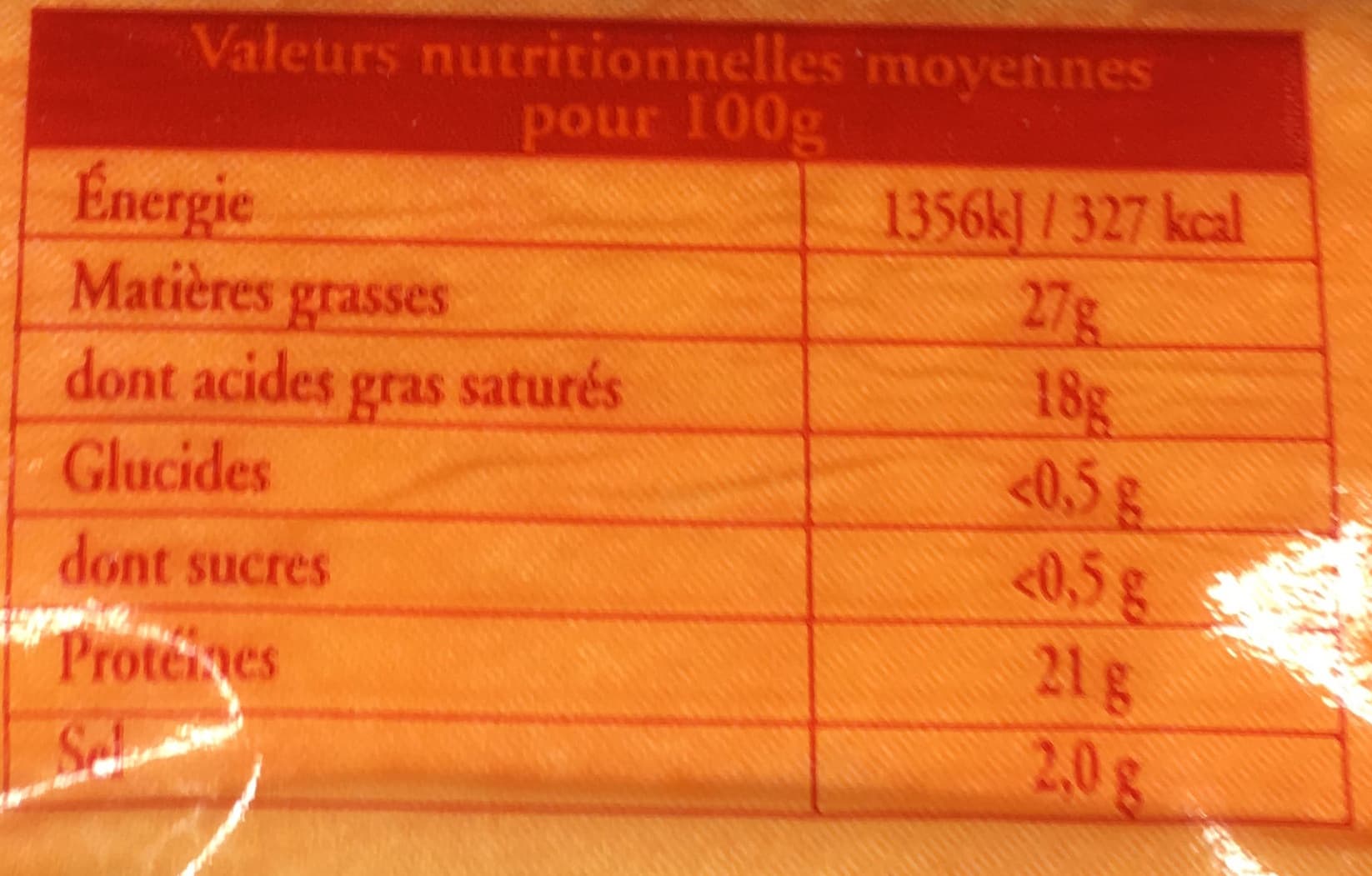 Laiterie de Mondrepuis Quart Maroilles (27% MG) packshot