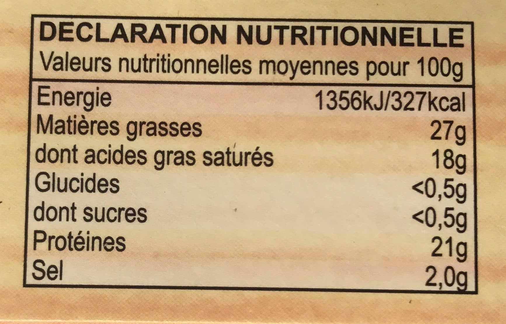 Sans marque Quart Maroilles packshot