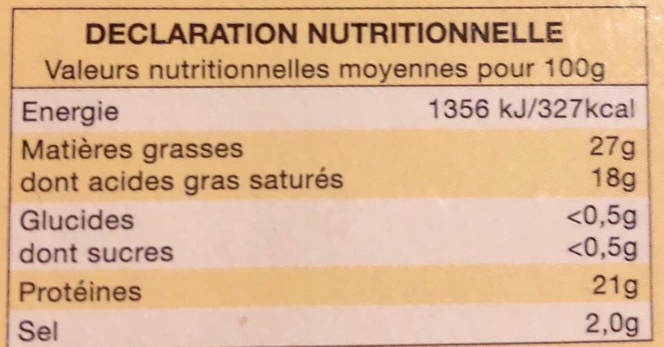 Open Food Facts Quart de Maroilles packshot