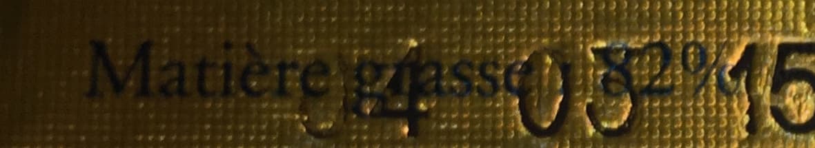 Lesire et Roger Beurre de Baratte packshot