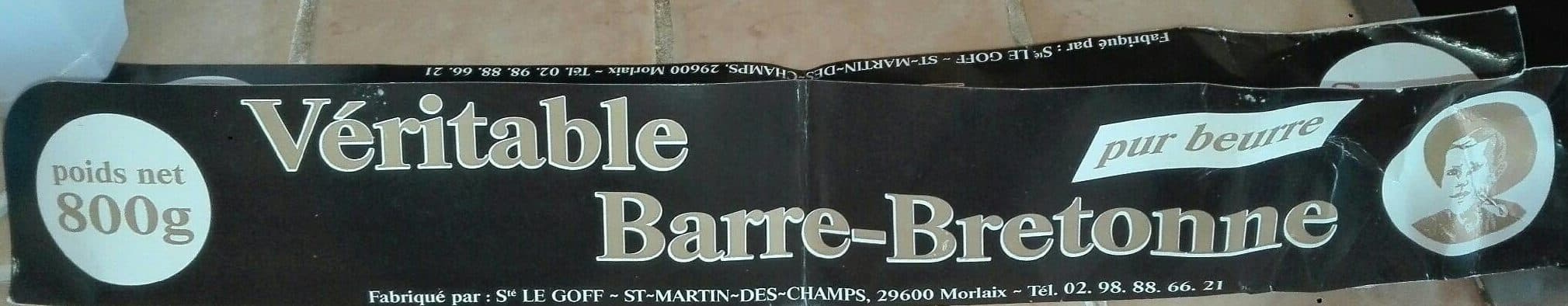Le Goff Barre-bretonne pur beurre packshot