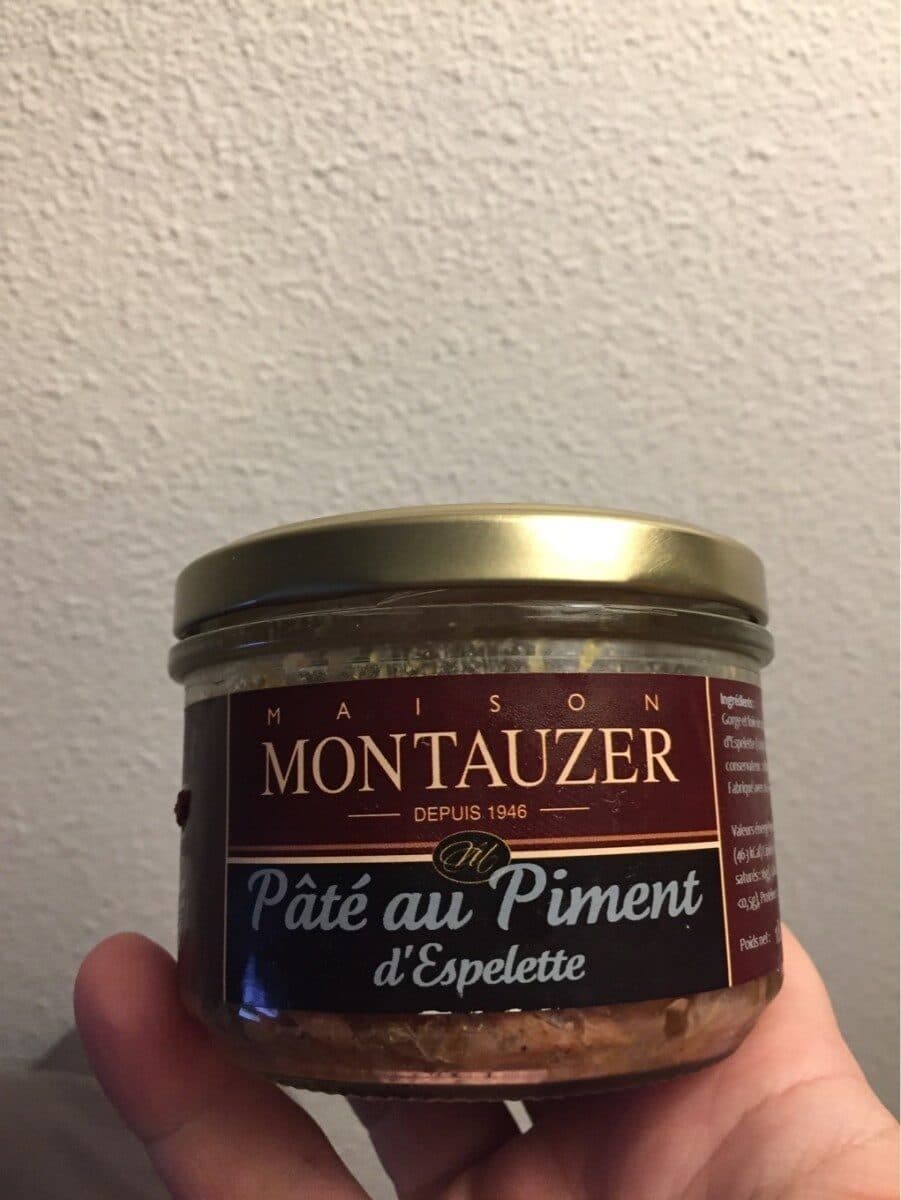 Open Food Facts Pâté au piment d'espelette packshot
