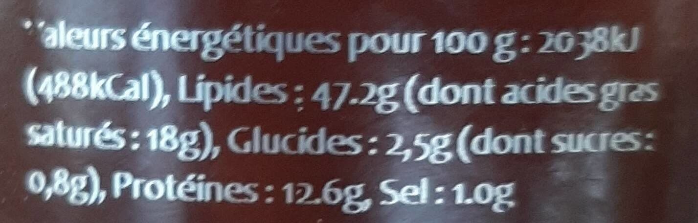 Open Food Facts Paté de Guiche au foie gras de Canard packshot