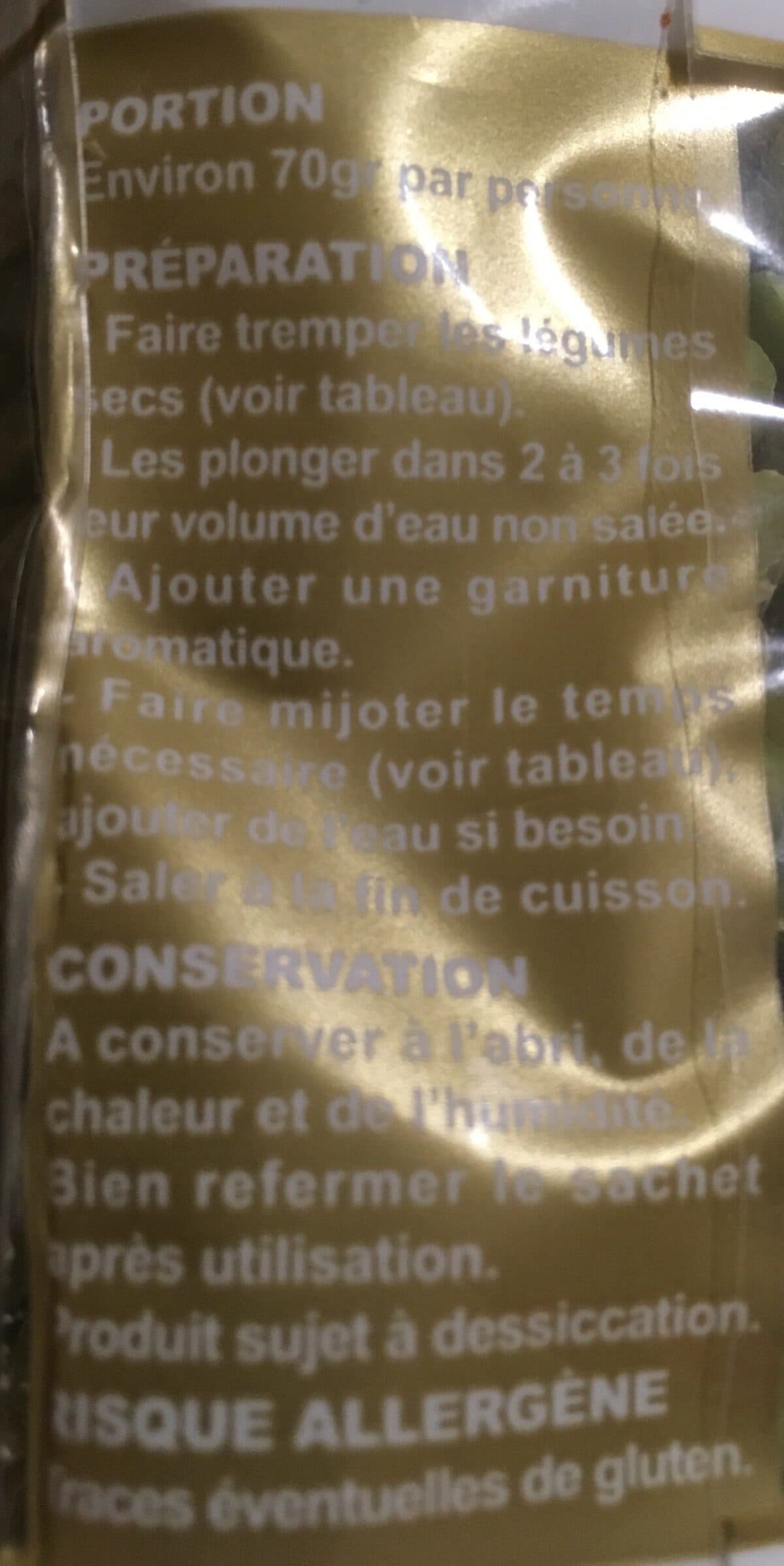 Maison Duru Pois cassés packshot