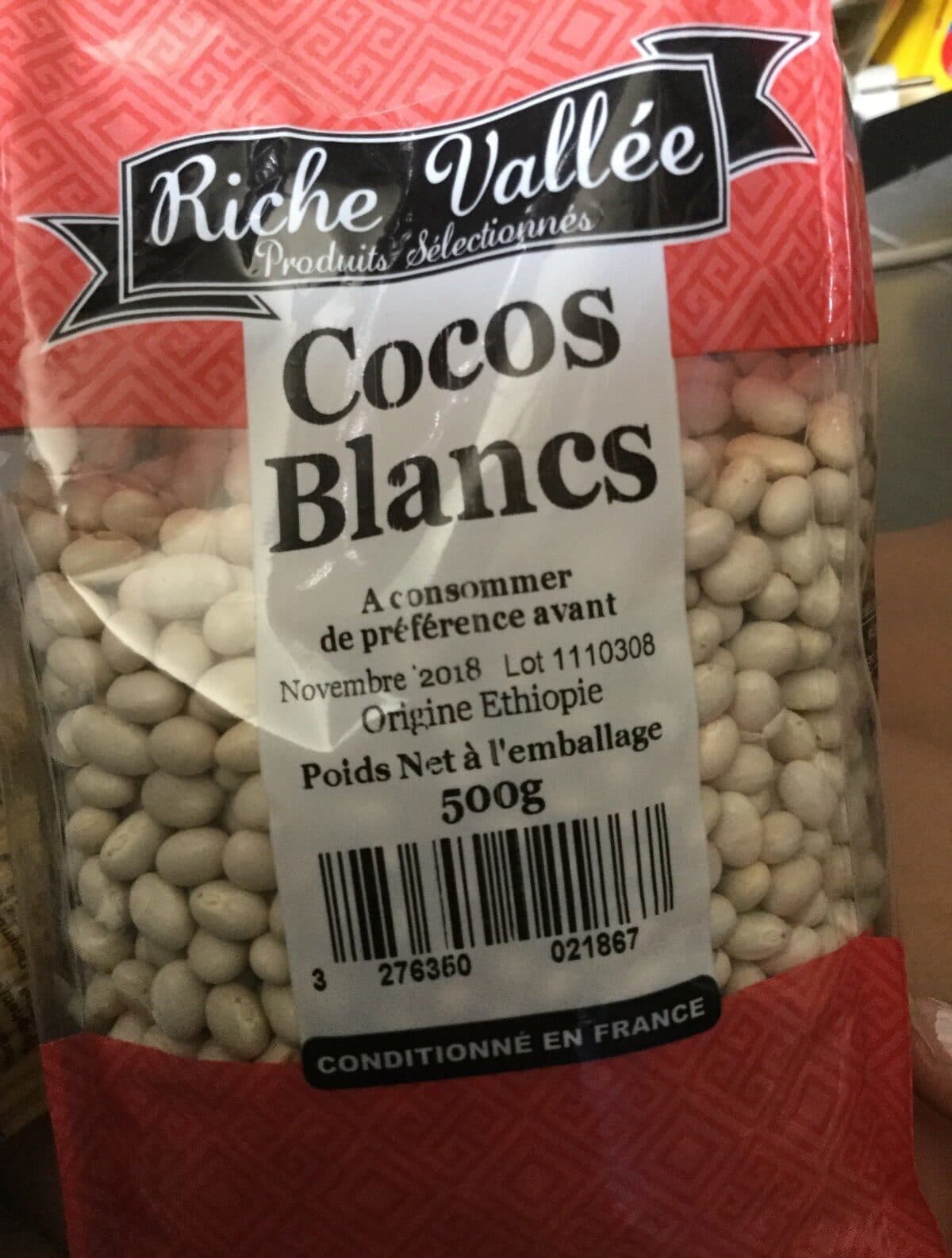 Riche Vallée Coco blanc packshot