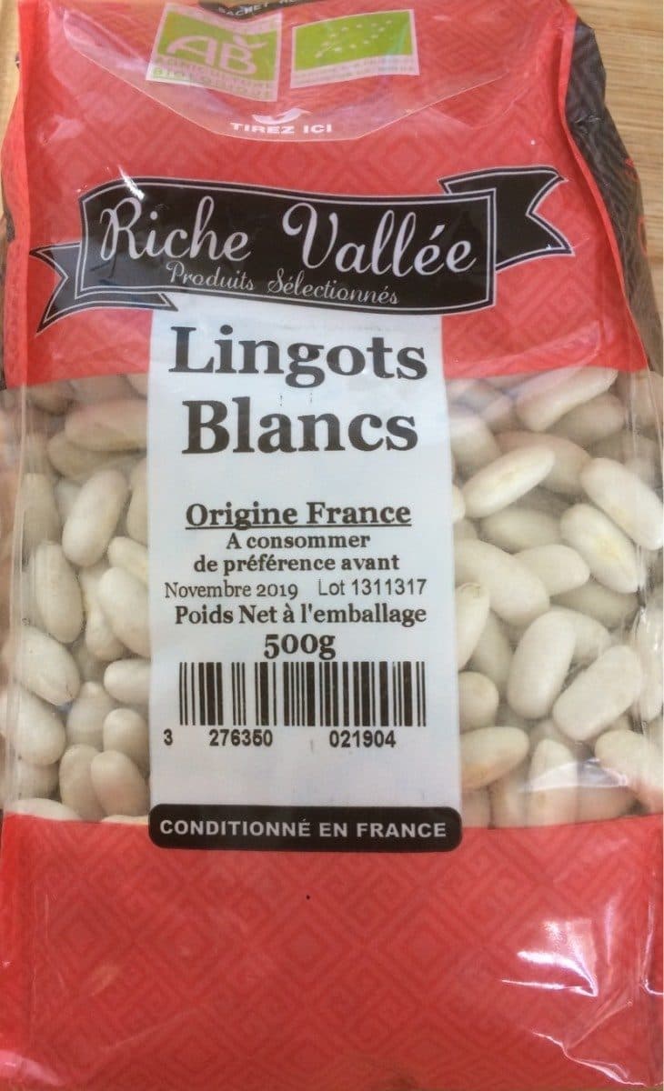 Riche Vallée Lingots blancs packshot