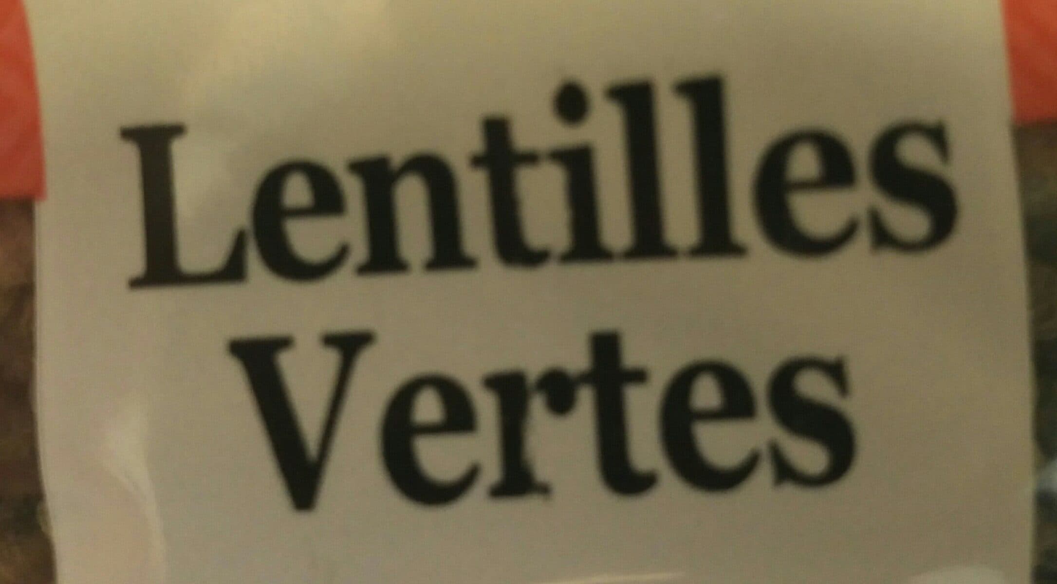Riche Vallée Lentilles vertes packshot