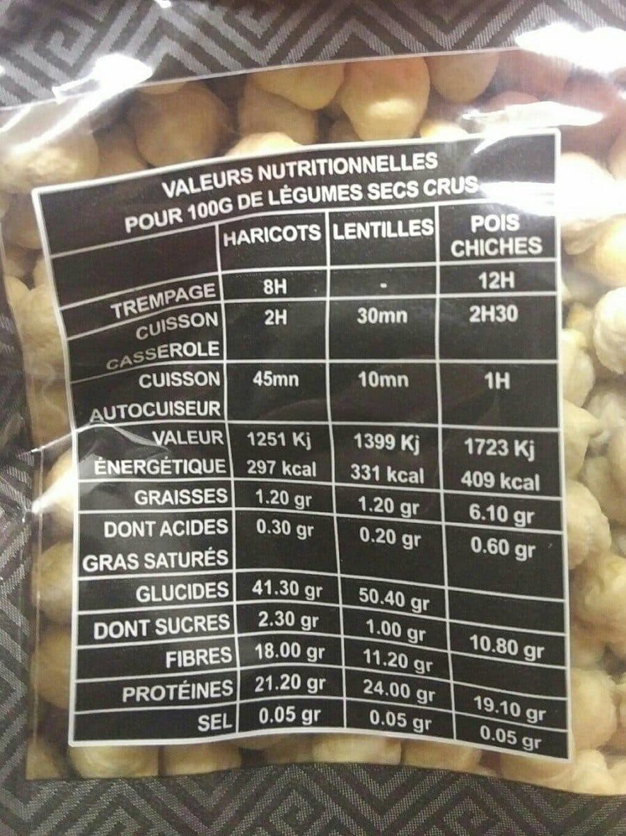 Riche Vallée Pois chiches packshot
