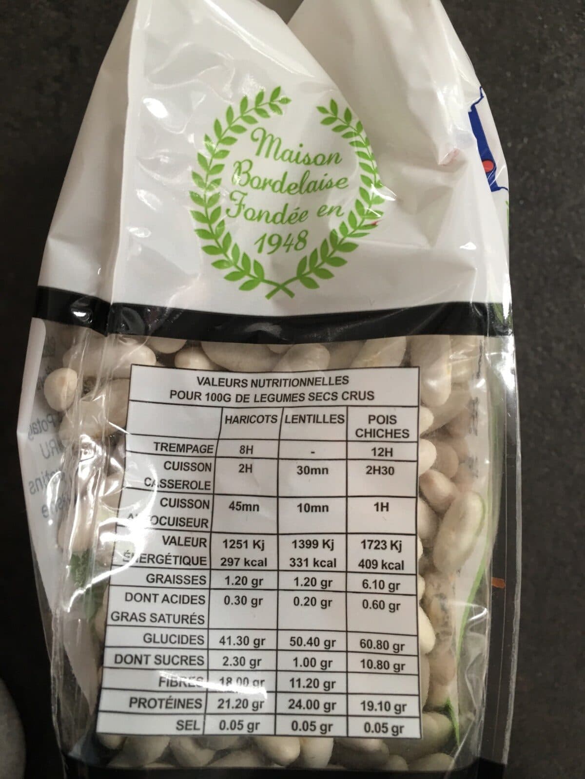 Open Food Facts Lingots Blancs packshot