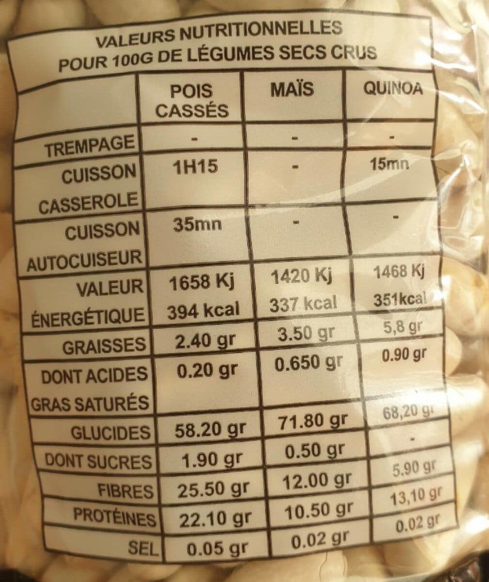 Open Food Facts Lingots Blancs packshot