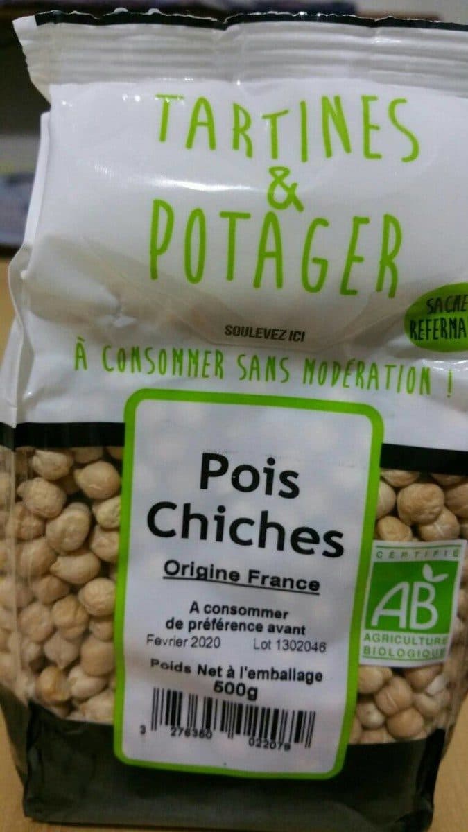 Open Food Facts Pois chiches packshot