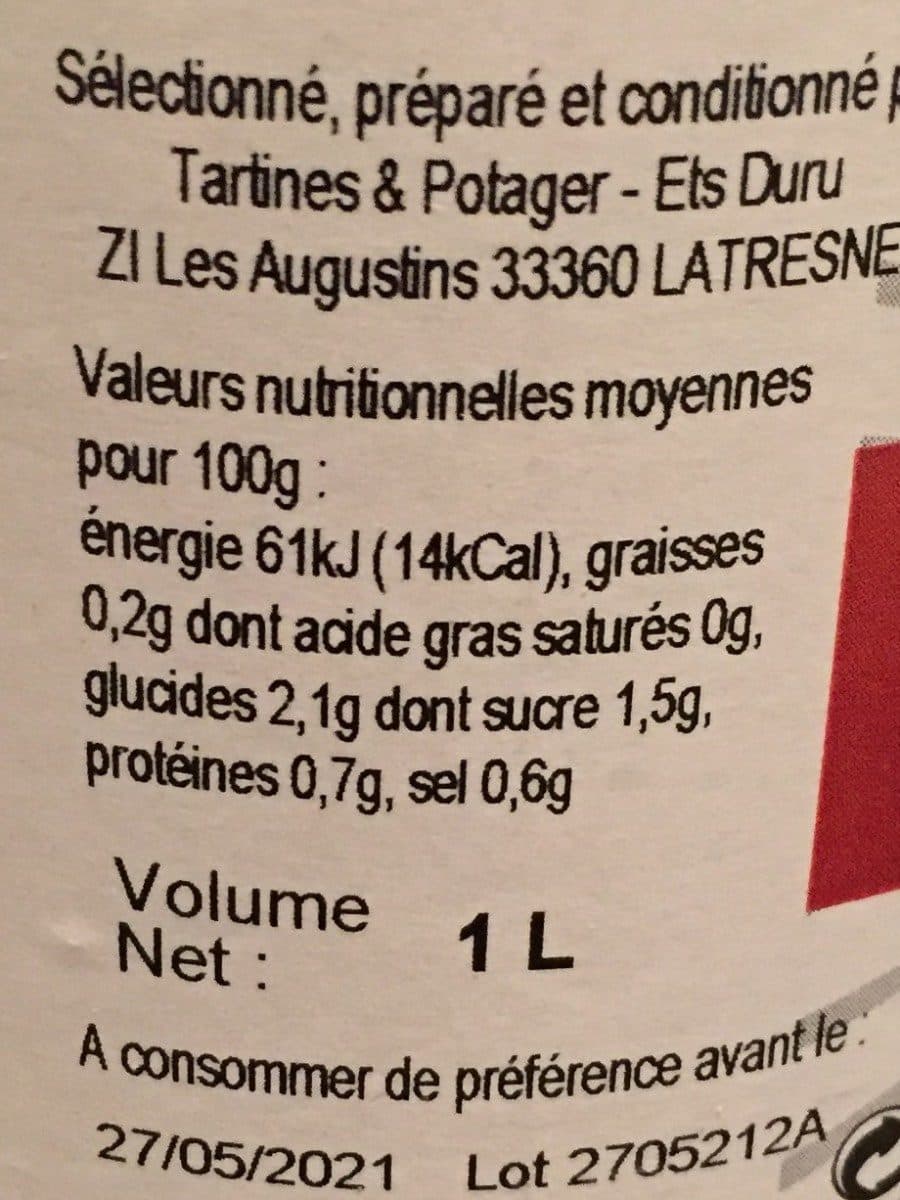 Tartines & potager Soupe D'orties Sauvages à L'ail packshot