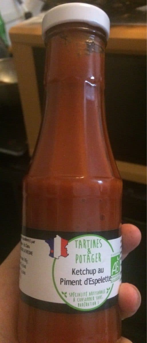 TARTINES&POTAGER Ketchup au piment d'Espelette packshot