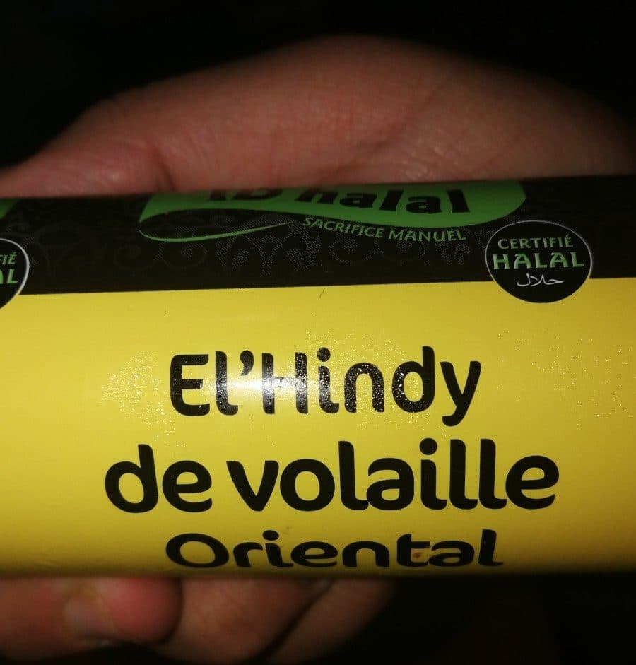 Id Halal El'hindy de volaille oriental packshot
