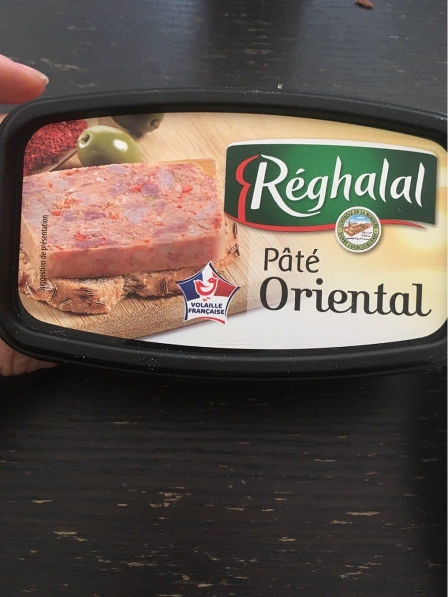 reghalal Pate de volail oriental packshot