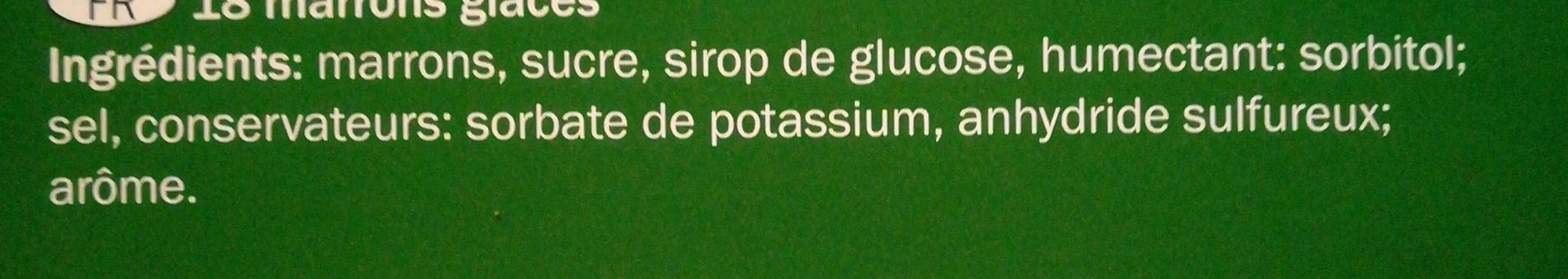 FAVORINA 18 marrons glacés packshot