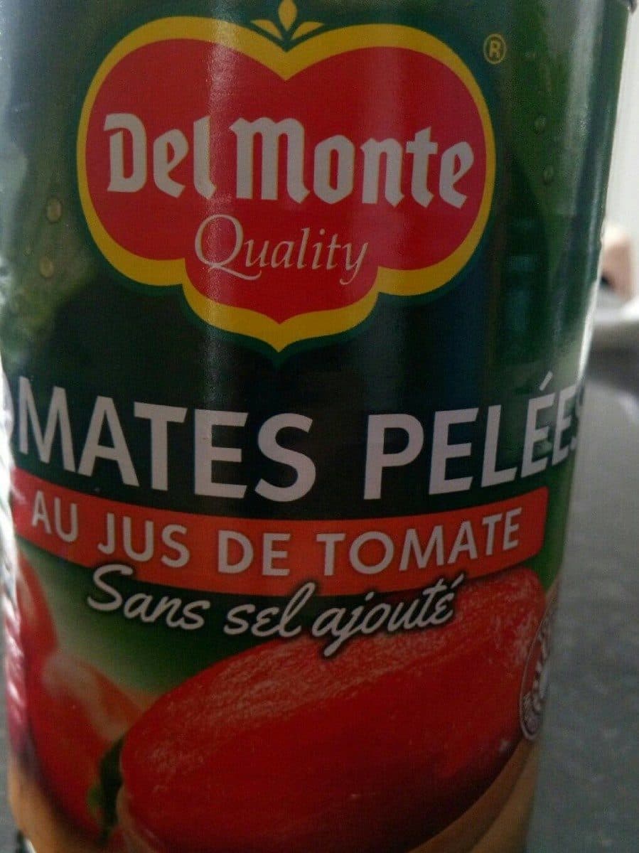Del Monte Tomates pelées au jus sans sel ajouté packshot