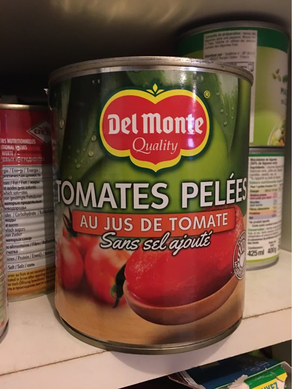 Del Monte Tomates pelées au jus de tomates packshot